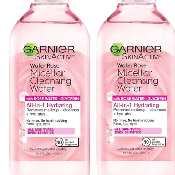2 - Garnier Micellar Cleansing Water - Water Rose - Picture 2 of 2